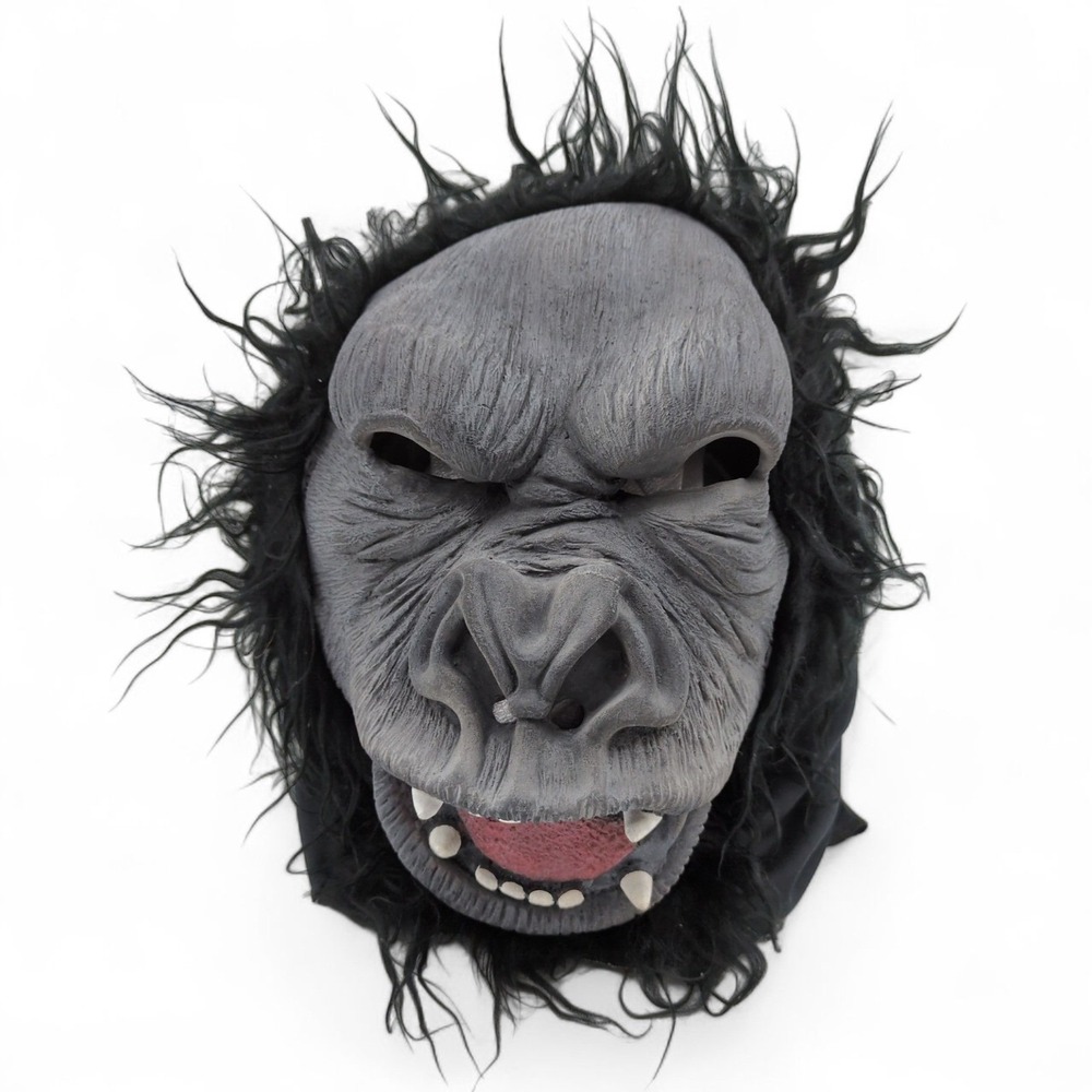 Vintage Spook Gorilla Ape Latex Mask Adult Halloween Costume 80s‎ 90s Horror